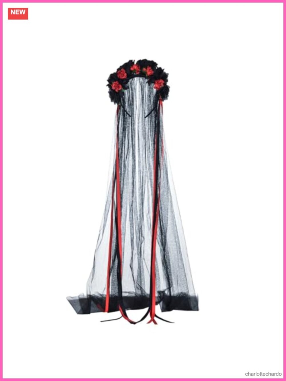 Day of the Dead Flower Headband Dia de los Muertos Halloween Costume Headpiece
